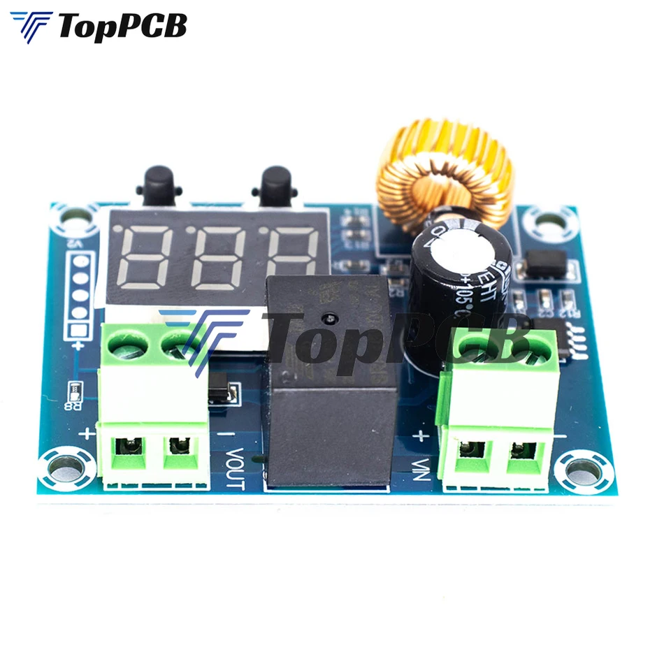 2 Moduli Protezione Batteria Bassa Tensione Con Display - DC 12V-36V Per Sovrascarica
