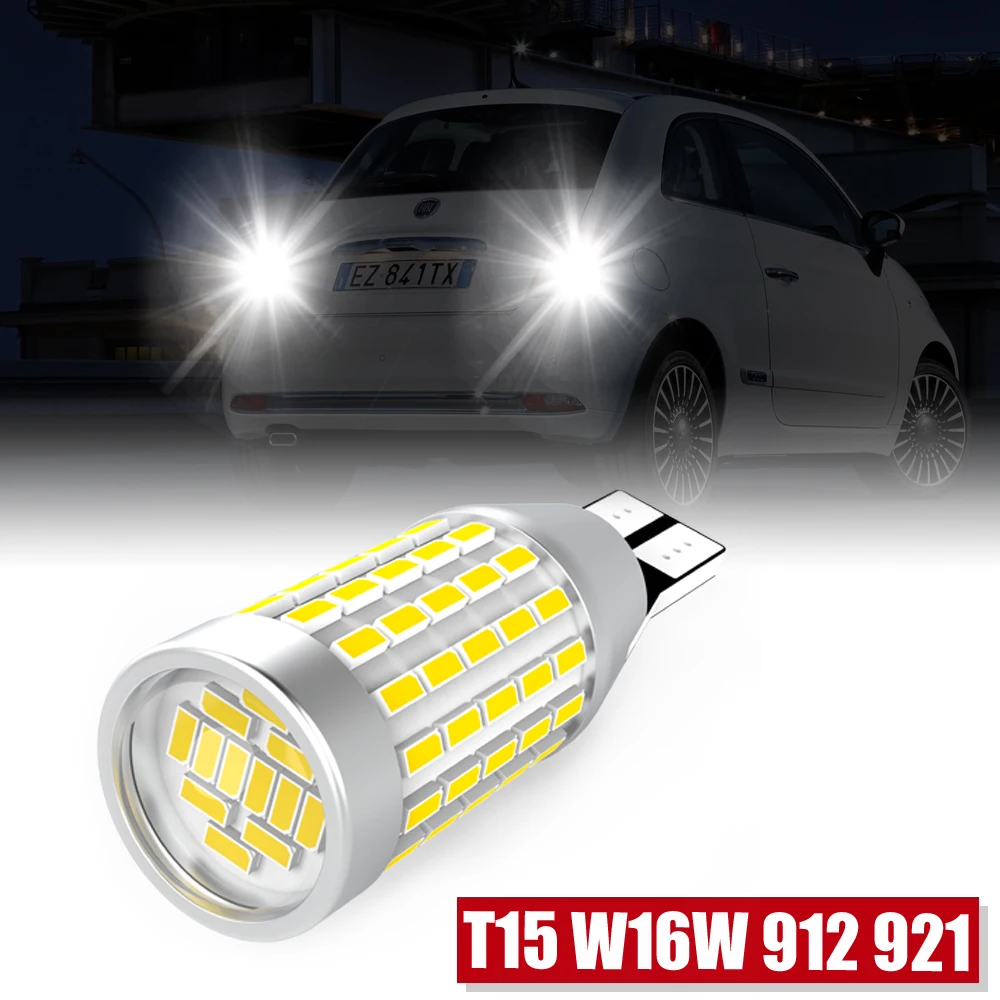 

Светодиодная сигнальная лампа W16W T15 921 912, супер яркая лампа 3014 87SMD Canbus, задний фонарь заднего хода, 12 В, стоп-стоп с высоким монтажом