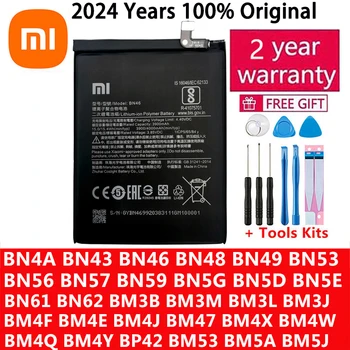 Original Battery Xiaomi Mi Redmi Note Pocophone Poco F1 F2 F3 3 3S X3 K30 4 4X K40 5 6 7 8 8T 9 9A 9C 9T 10 10S 10T 11 Pro Lite