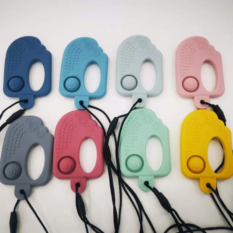 

Baby Teether Teething Toy Silicone Teether for Toddler Above 6 Months