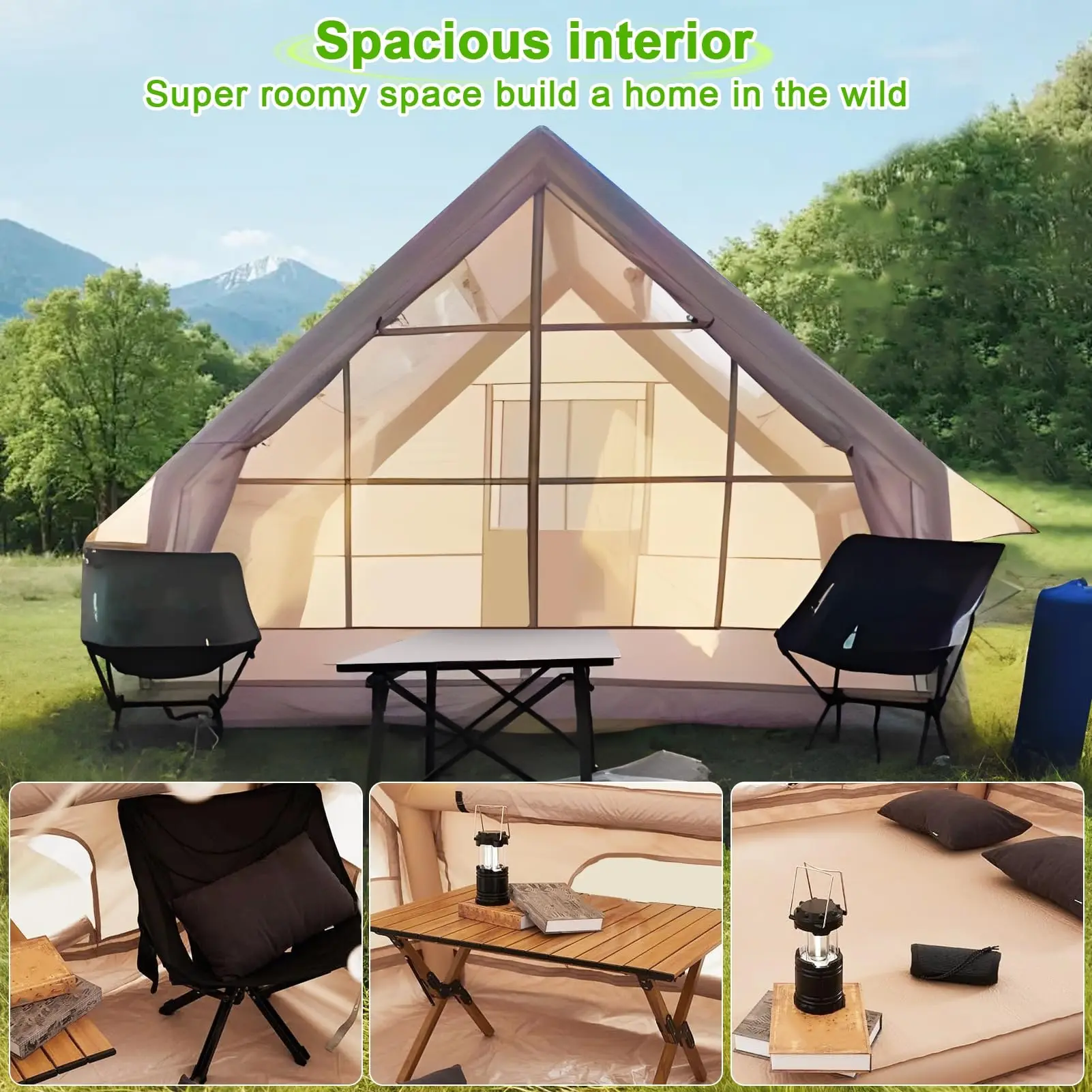Large inflatable tent 1