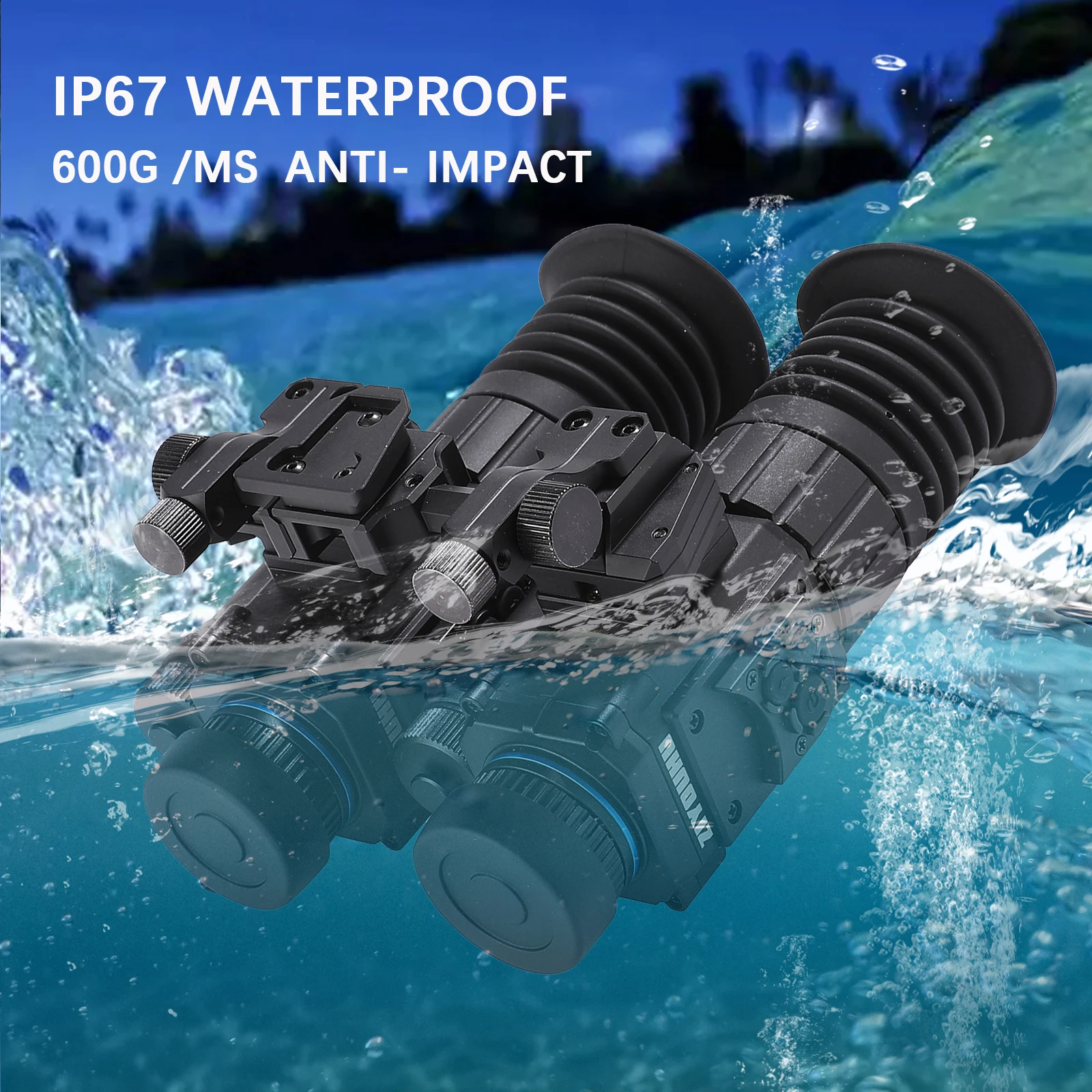 Рисунок 5 - Наружный тепловизор с креплением на голову