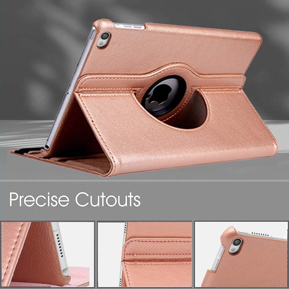 iPad 10.2 Case iPad 9th 8th Gen Pro11 10th Gen Air 4 5 10.9" Funda Rotating Smart Tablet Case 9.7 Air1 2