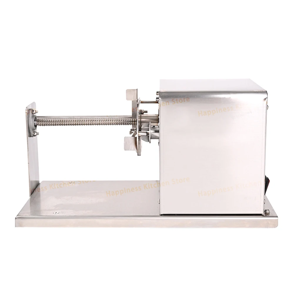 Electric Potato Cutter, Potato Curly Fries Cutting Machine, Automatic Vegetable Processor With 3 Blades