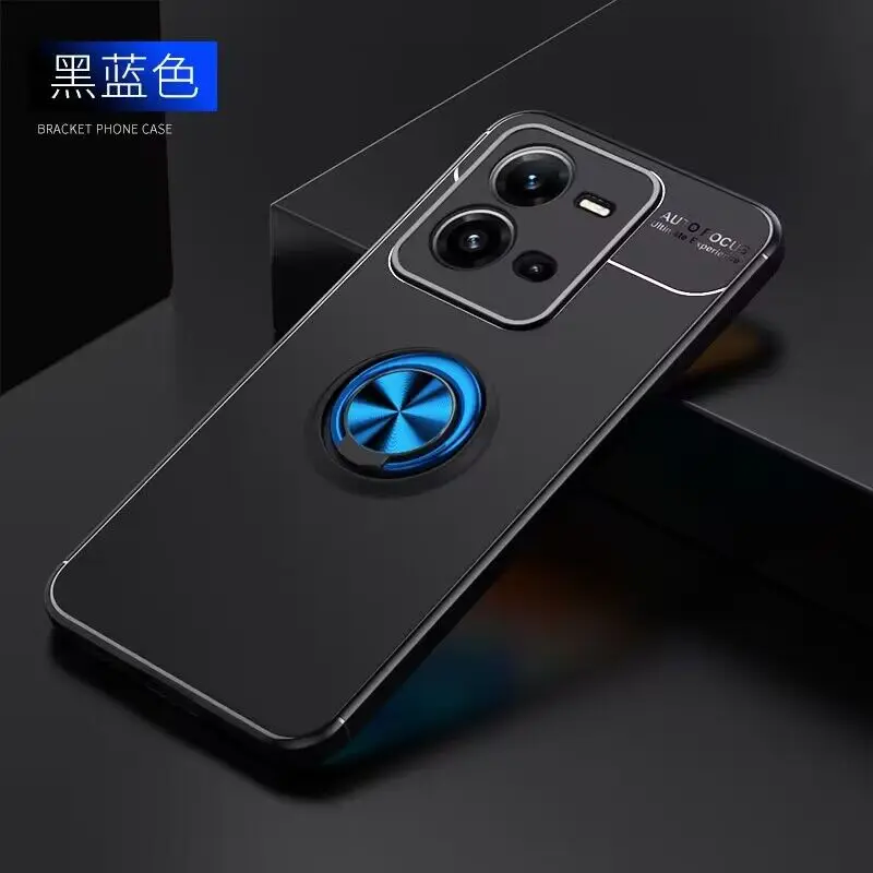 Custodia Per Vivo X80 Lite Custodia Paraurti Supporto Magnetico Per Aspirazione Cover Posteriore In Silicone Per Vivo X80 Lite X80Pro Custodia Per Viv