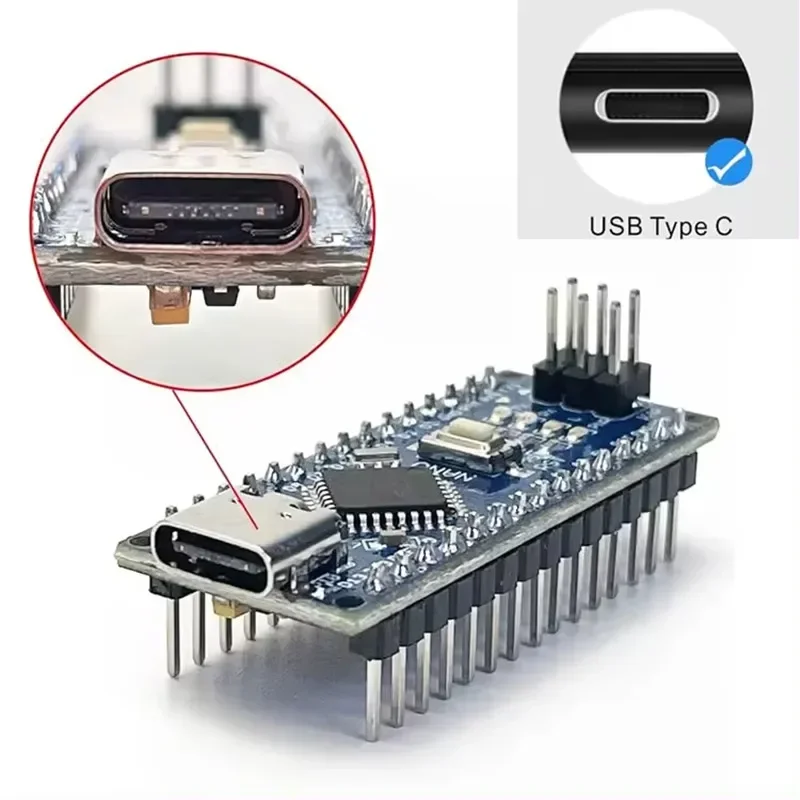 Nano 3.0 Type-C controller Arduino nano CH340 USB driver CABLE NANO V3.0 ATMEGA328P Type-C