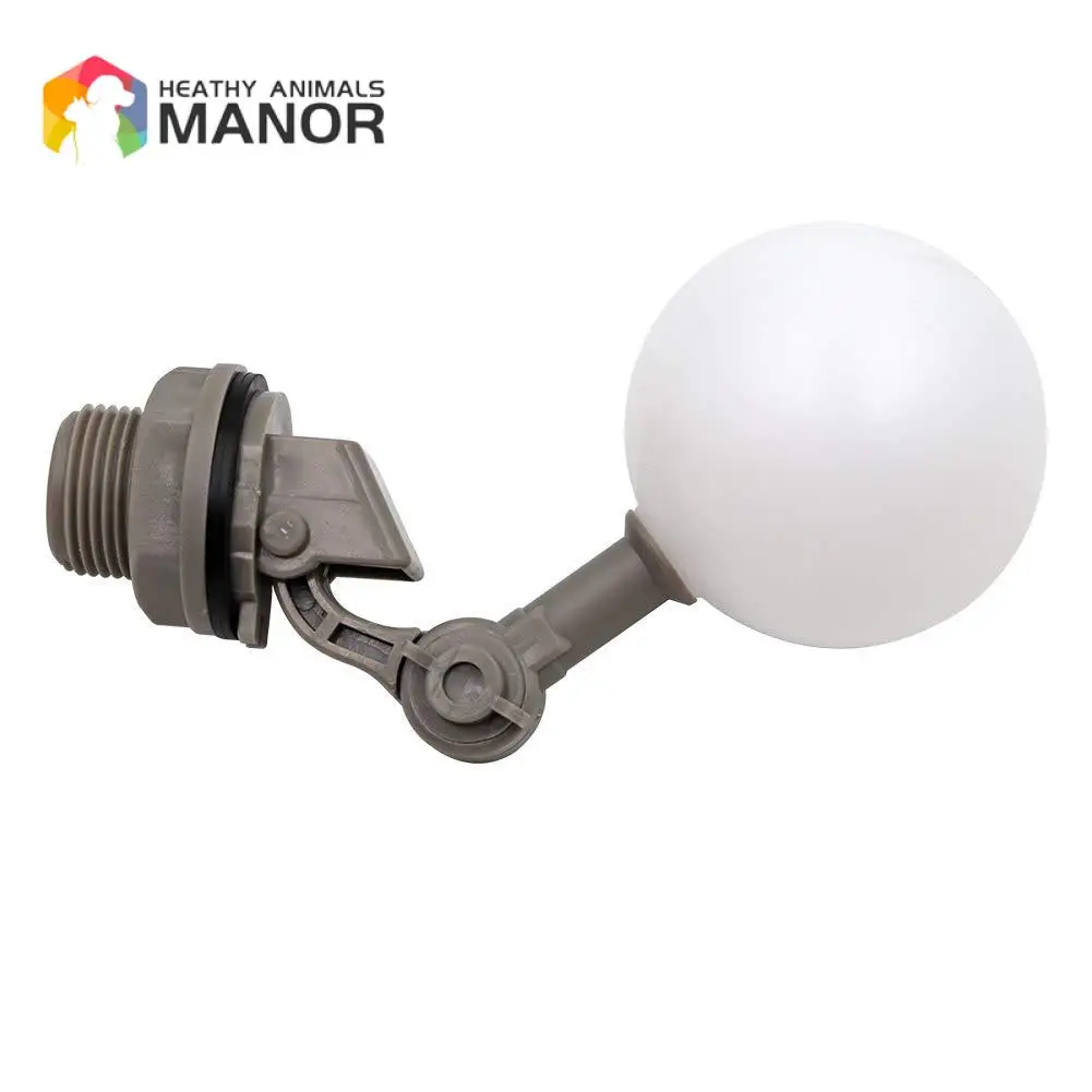 1/2 3/4 Inch Plastic Water Float Valve Shut Off Automatic Feed Fill Fish Tank Aquarium Humidifier