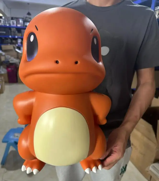 

Pokemon Big Size 1:1 Angry Charmander Cute Ver. Action Figure Toys 40cm with box