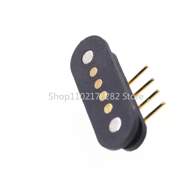 4 Tűs Mágneses Rugó Gyűszű 90 Fokos Hajlított Tű 2,5 Mm -Es Pálya Áram 2,0A 36 V - Image 4