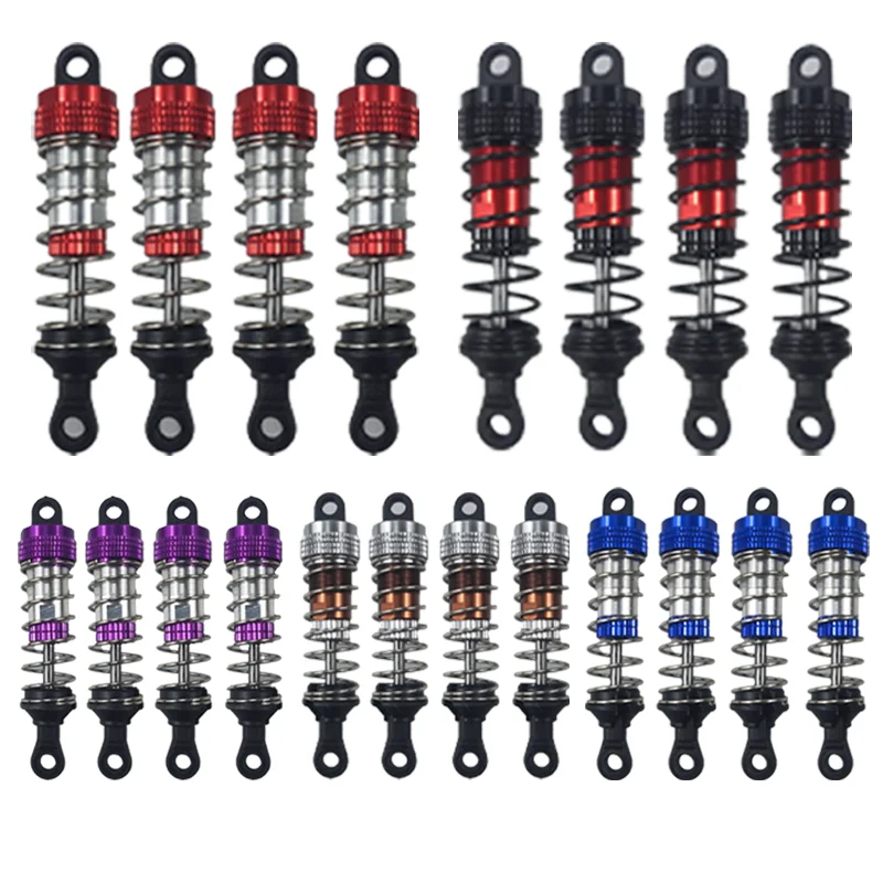 Wltoys 144001 144002 144010 124007 124008 124016 124018 124019 Metal Shock Absorber Oil Damper RC Car Upgrade Parts Accessories rc car shock absorbers