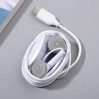 For Samsung A55 A53 A73 A34 A54 M53 A90 A80 A60 S10 5G Type C Earphones In-ear Wired Mic Control USB-C Headset For S21 S20 S23FE 1