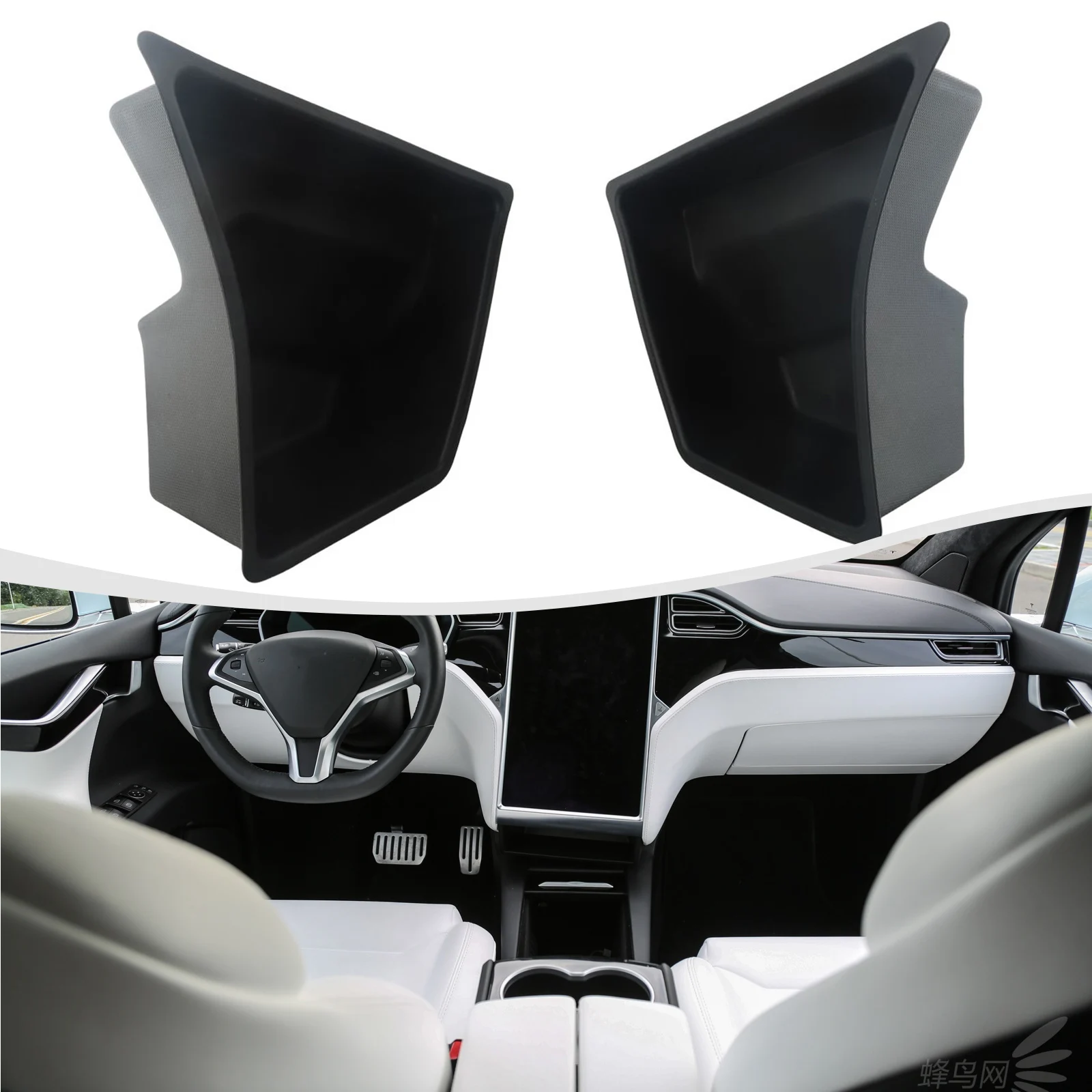 

New Version 2024 Trunk Side Storage Box For Tesla Model 3 2024 Highland Car Trunk Side Storage Box Cargo Compartment Auto Parts