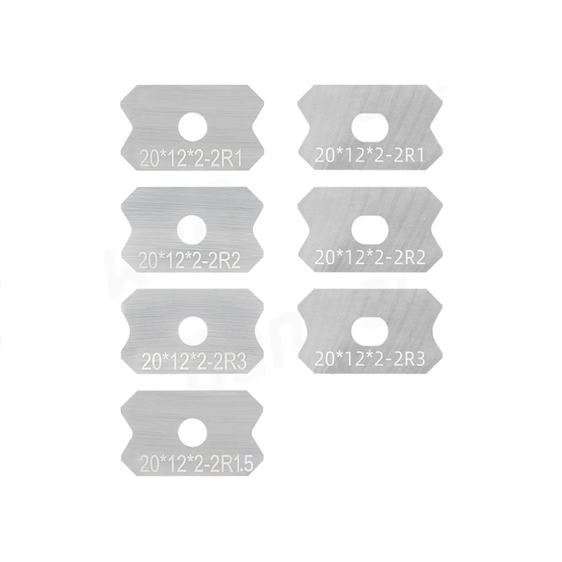

20x12x2 2R3 Scraping Woodworking Tools Knives Scraper for Edge Banding
