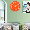 Kitchen Wall Clock High-precision 12-inch Wall Clock Battery Operated Easy-to-read Silent Non-ticking Quartz Timepiece for Home 5