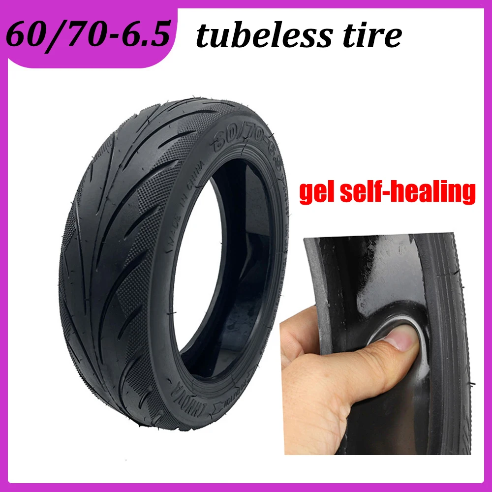 

60/70-6.5 Tire 10 Inch Stab Resistant Gel Self-Healing Tyre for Xiaomi Ninebot Max G30/G30E/G30LP Electric Scooter