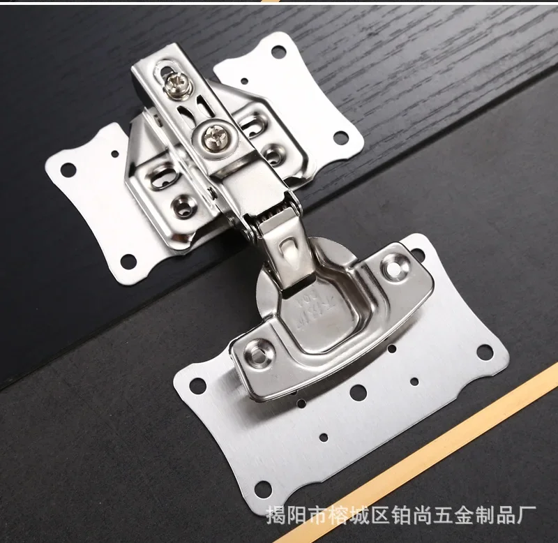 Stainless Steel Hinge Repair Piece Cabinet Door Fixing Plate Hinge Hole Position Repair and Installation Gasket stainless steel hinges door hinges hinge repair plates