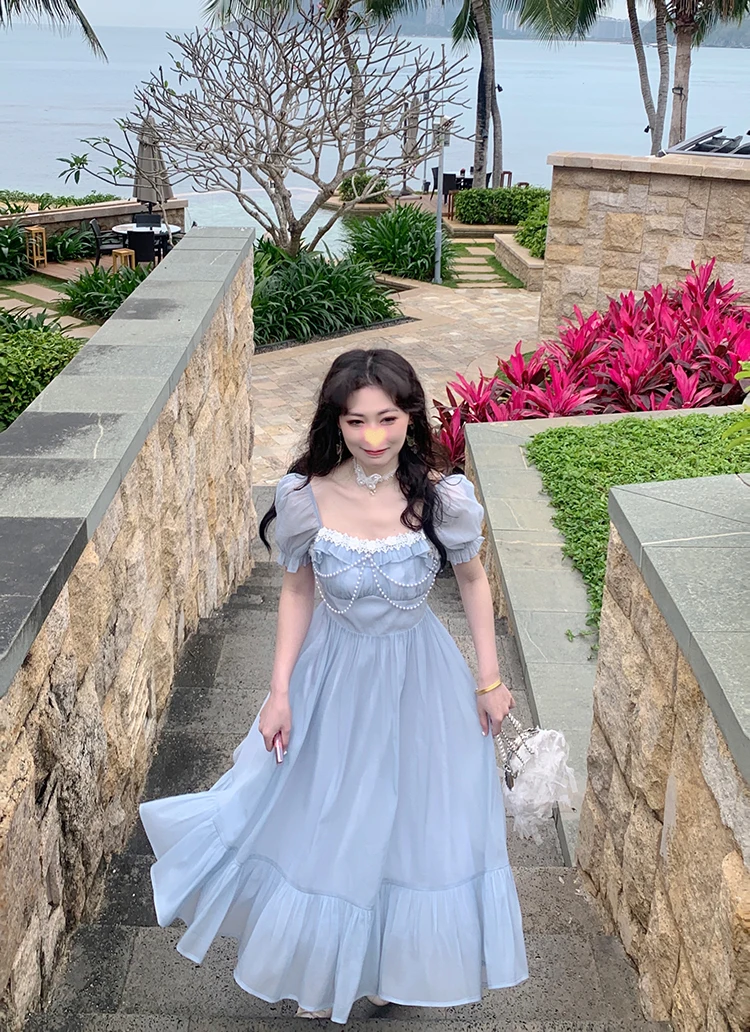 knee length dresses for ladies Lace Garden Midi Dress main image 1