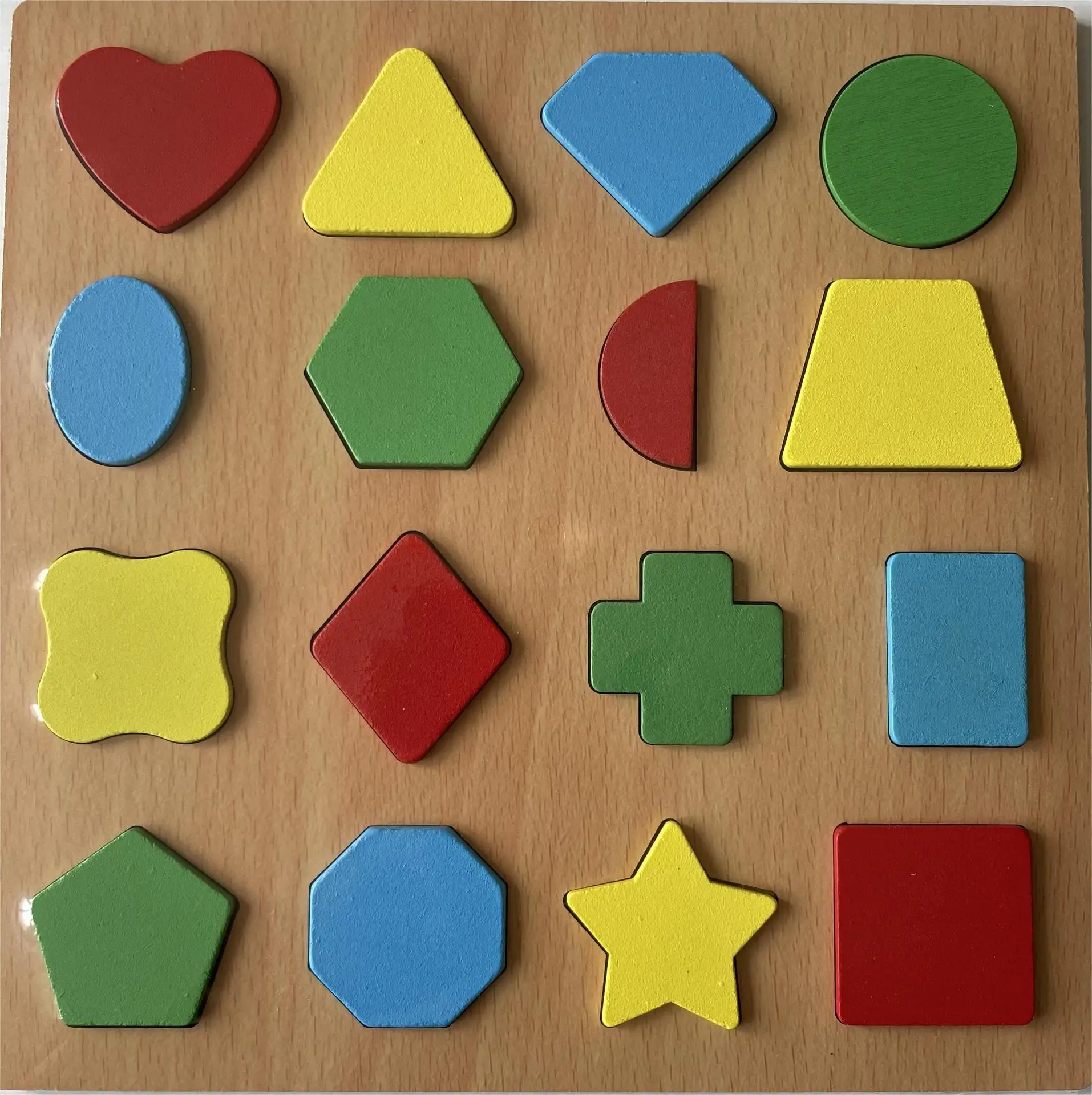 Colorful Alphabet Number Wooden Puzzles Toy for Kids Montessori Early Educational Baby Toys Intelligent Matching Game Child Gift