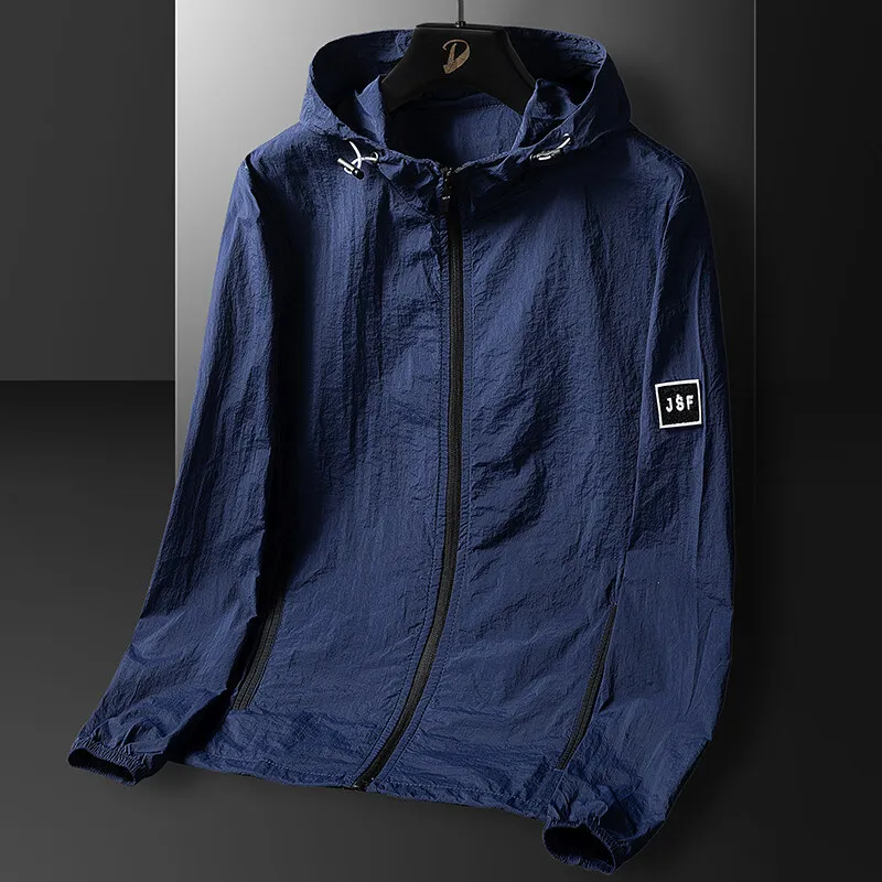 Sunscreen suit for men's summer ultra-thin breathable oversized outdoor fishing skin windbreaker sun protection women's coat