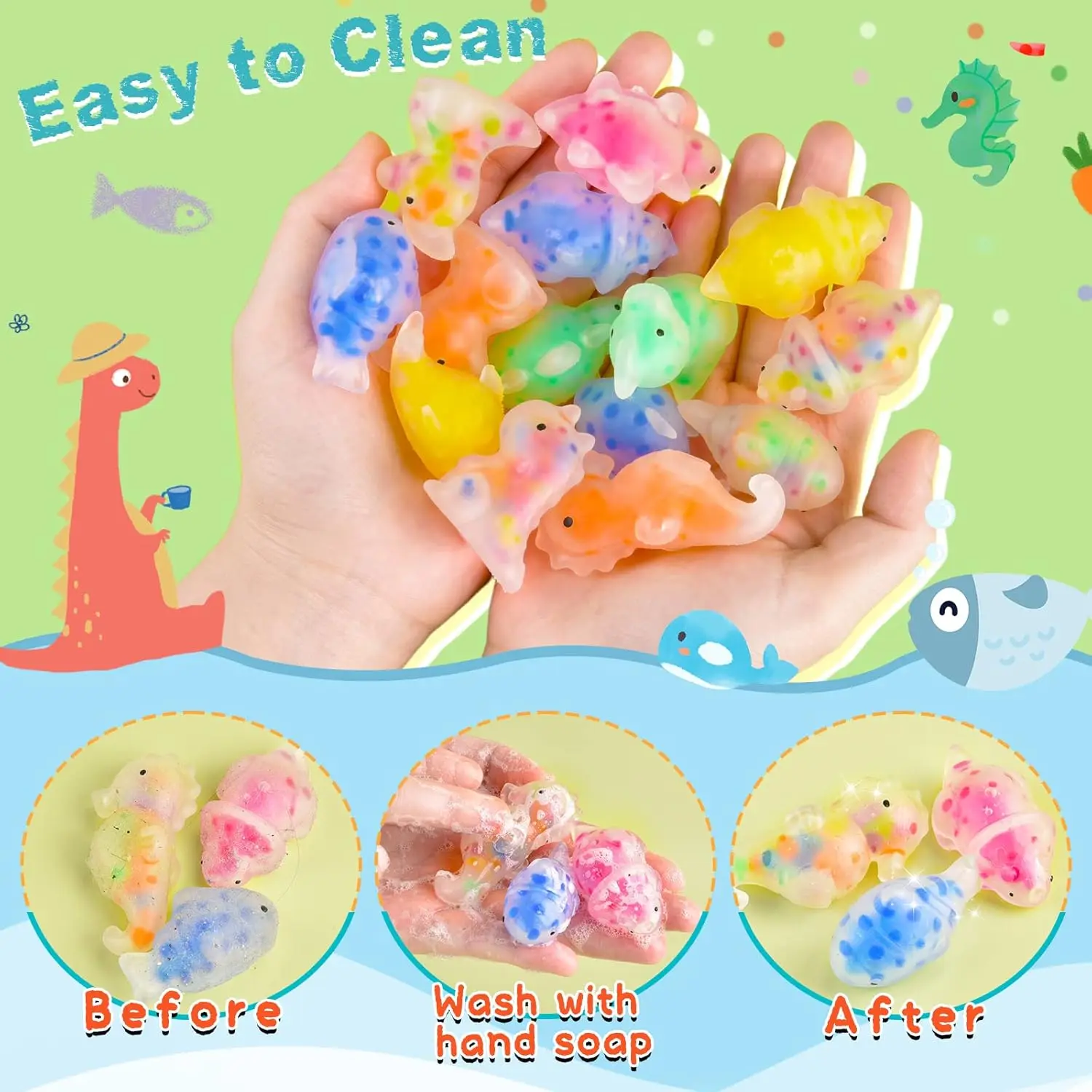 미니 피젯 동물 스퀴시 작은 스퀴시 상품 파티 선물 스트레스 볼 대량 감각 스퀴즈 볼 교실 상품