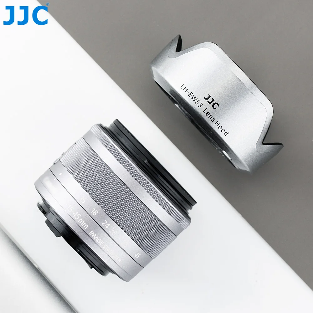 JJC EW-53 Lens Hood for Canon EF-M 15-45mm F3.5-6.3 IS STM & RF-S