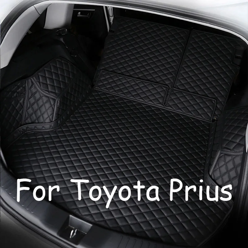 

Автомобильный коврик для багажника для Toyota Prius XW50 2019 ~ 2022, автомобильный багажник, водонепроницаемый защитный коврик для багажника, автомобильные аксессуары