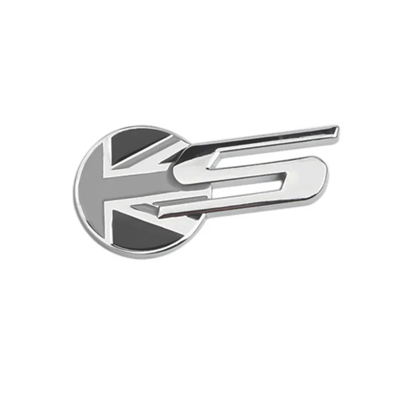 Car Trunk Emblem S Logo Sticker for Jaguar S-Type XF XE X Type F-pace XJ E-pace F-type I-pace Xe XJL CT7 CT5 XK XEL XFL XJS XJ6 custom decals for trucks Car Stickers