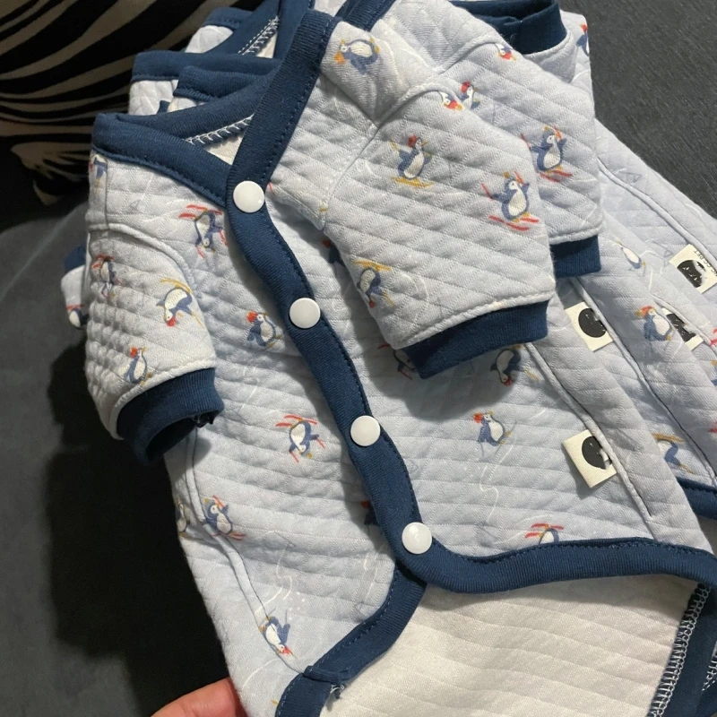 

Winter Cardigan Jacket for Sphnx Cat, Baby Cotton Cartoon Coat For Devon Rex Small Dogs, Soft Warm Pajama for a Cat Pet Products
