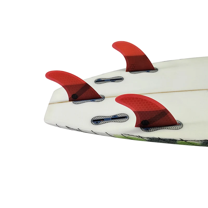 M/L Surfboard Fins Carbon FIber Tri Fins UPSURF FCS2 g5/g7 Surf Fins Double Tabs 2 Fin For Sup Quilhas 3 Fins Set