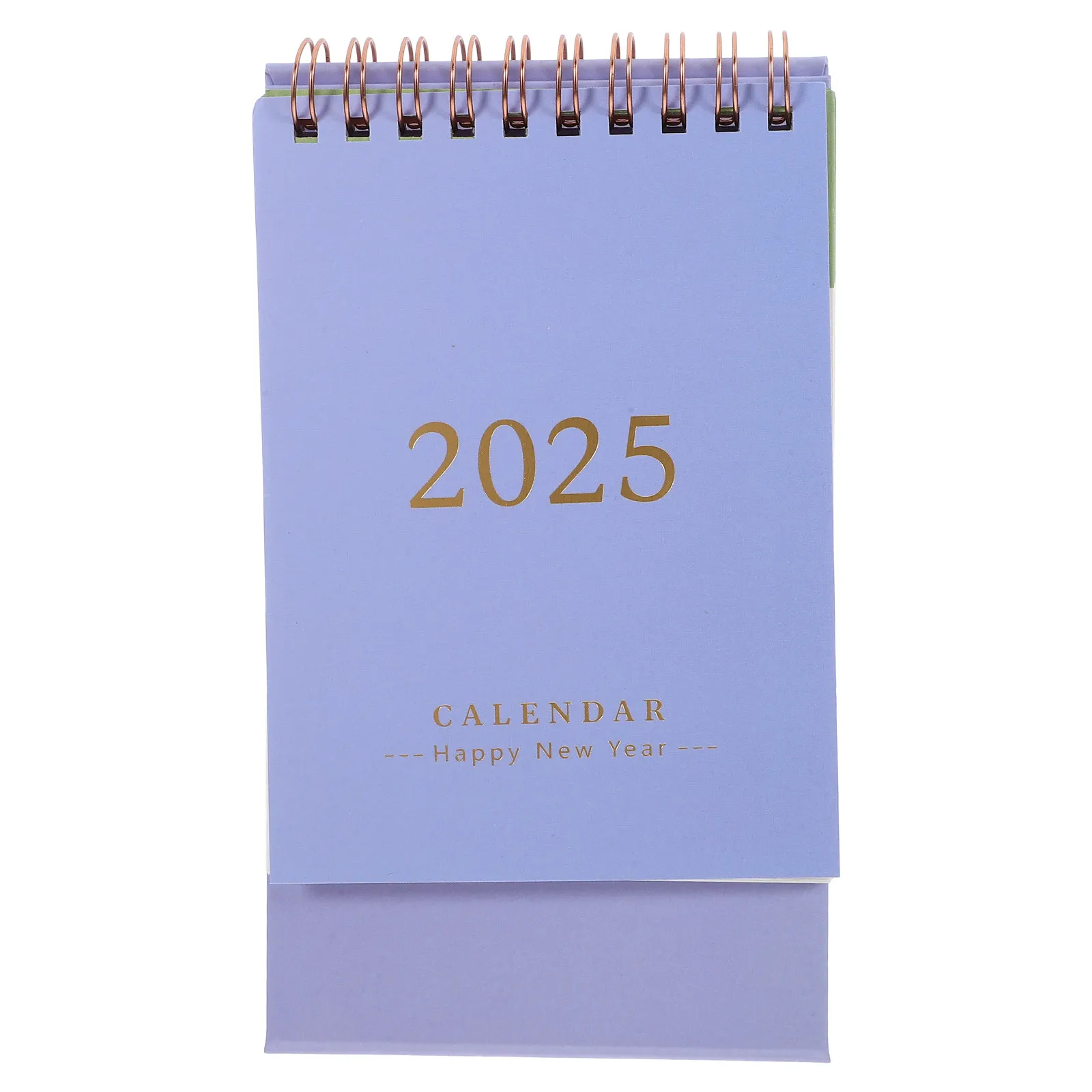 2025 미니 스탠딩 플립 캘린더, 책상용, 견고하고 휴대 가능한 장 사무실 캘린더, 월간 메모 플래너, 날짜 조정 가능