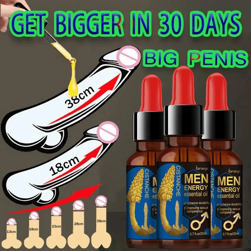 Penies Enlargment Oil Penis Thickening Growth Increase Big Dick Enlarge