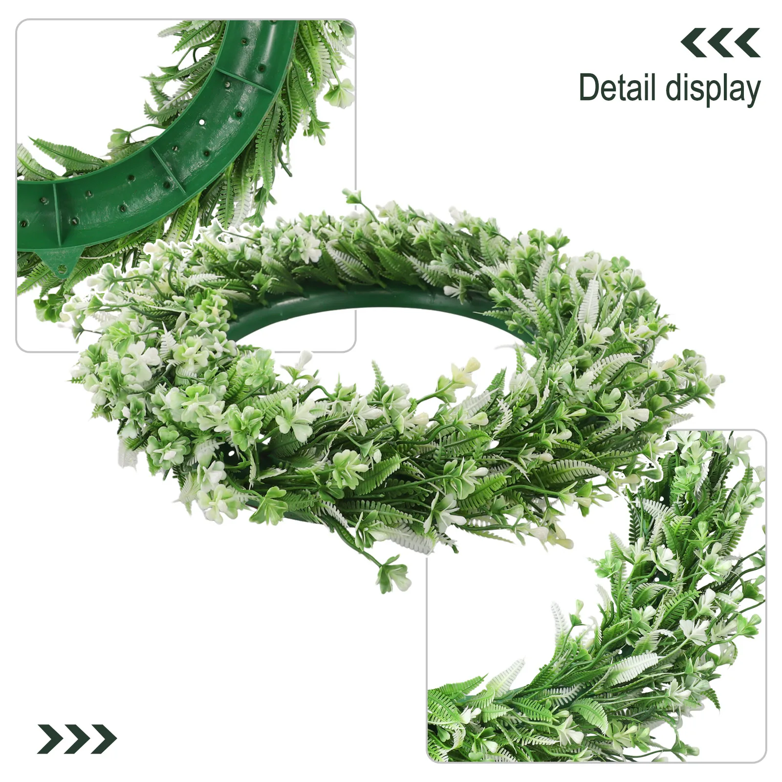 

Suitable For Decorating Holiday Decoration Bedroom Front Door Decoration Plastic Website Artificial Wreath Bedroom