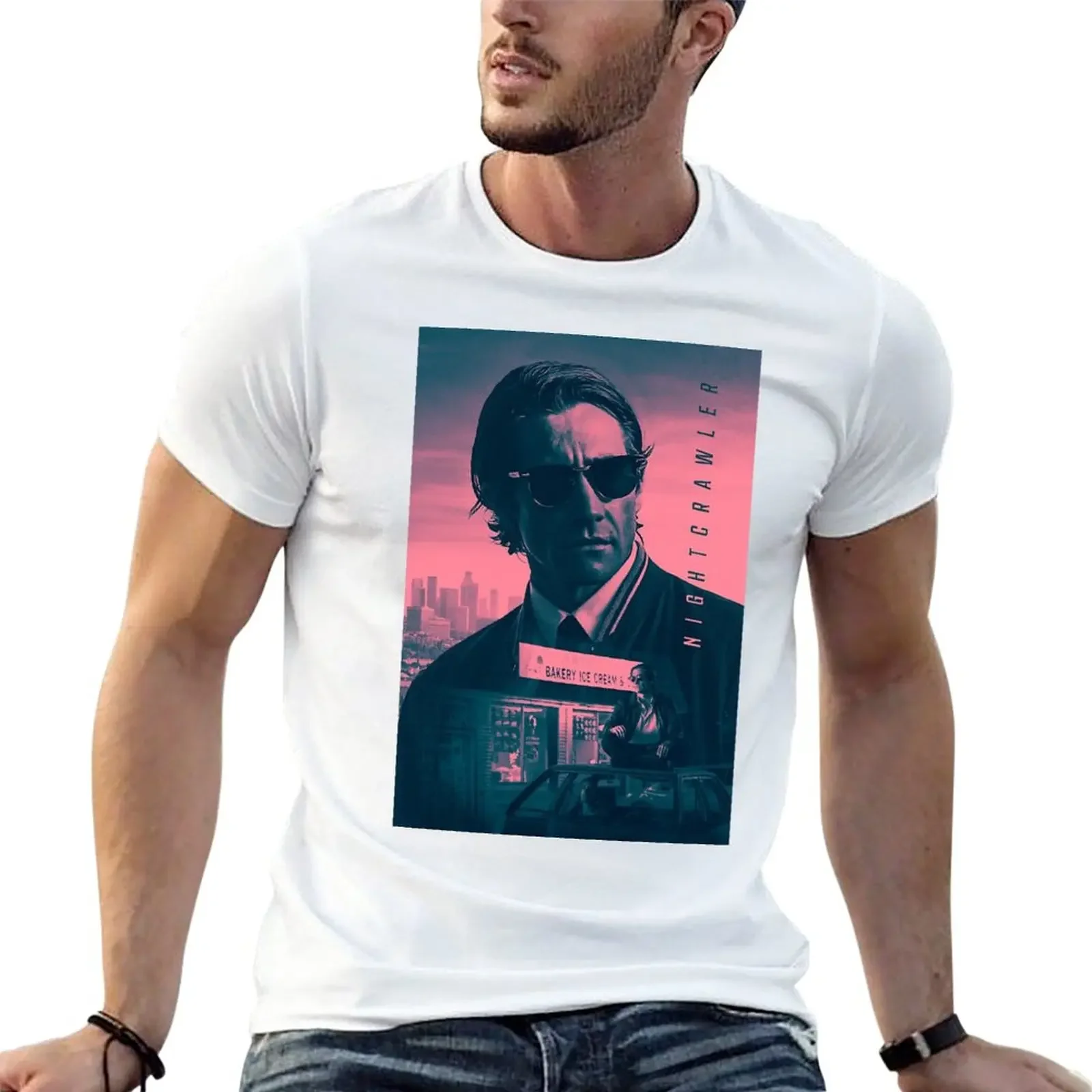 

Nightcrawler T-Shirt korean fashion quick drying boys whites fruit of the loom mens t shirts