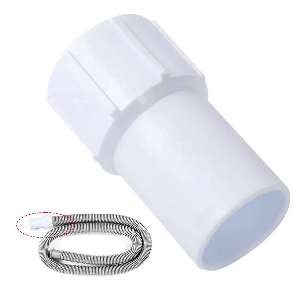 1-1/2inch Swimming Pool Hose Connector Hose End Cuff Left Hand 38mm Threaded Suction Pipe Vacuum Sewage Port PVC Part swimming pool accessory pool hose coupling