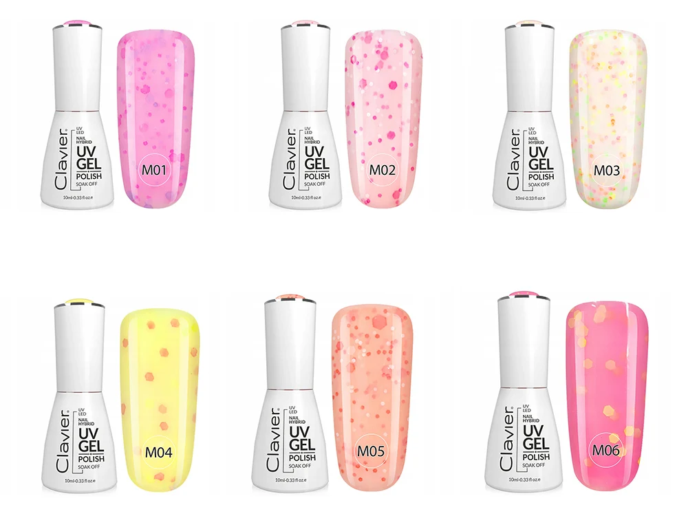 Clavier Luxury Glitter Nail Polish 10ML