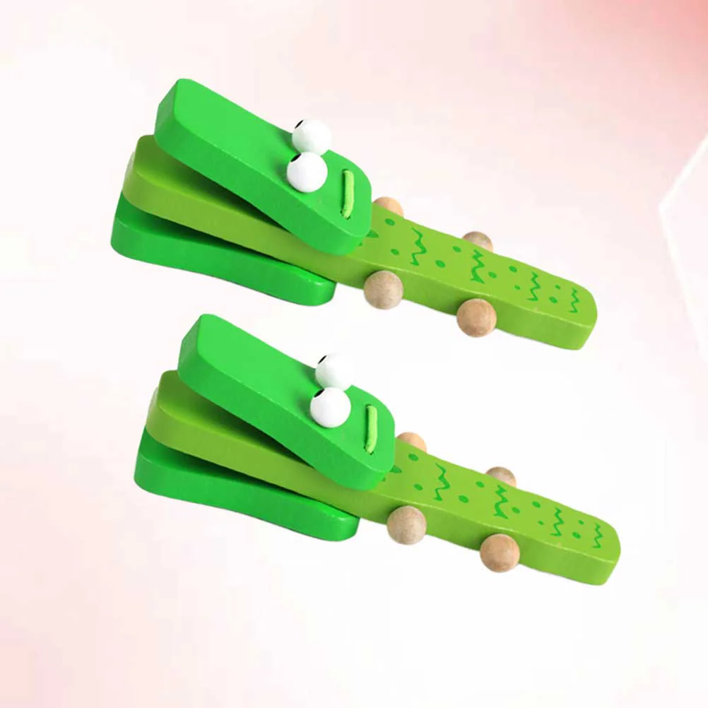 

2 Pcs Percussion Instruments Childrens Musical Childrens Castanets