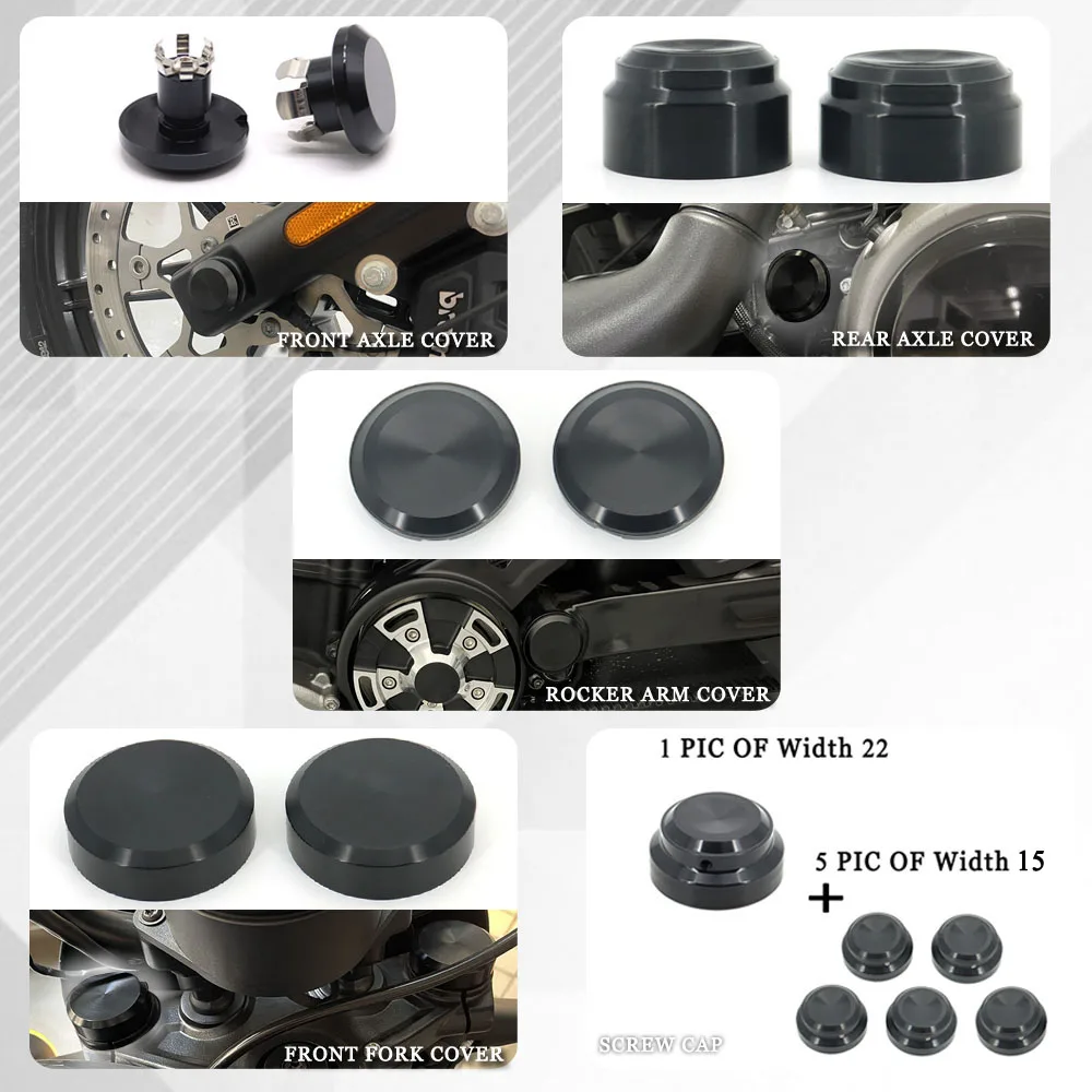 

Крышка передней оси мотоцикла для Harley Nightster 975 RH975 RH 975 2022 2023