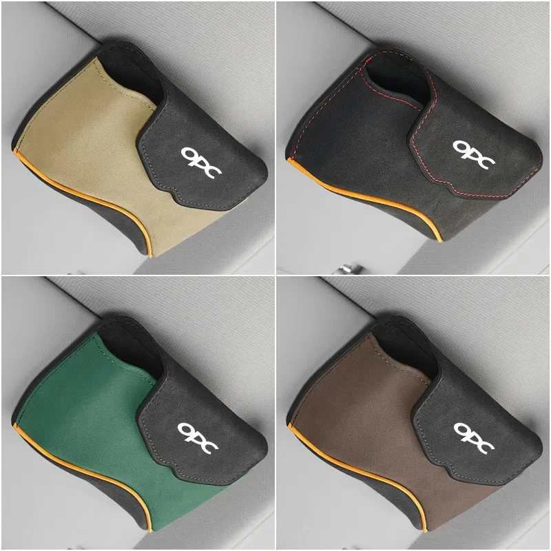 

For Opel OPC Car Sunglasses Holder Multi-function Glasses Clip Bill Clip Car accessories
