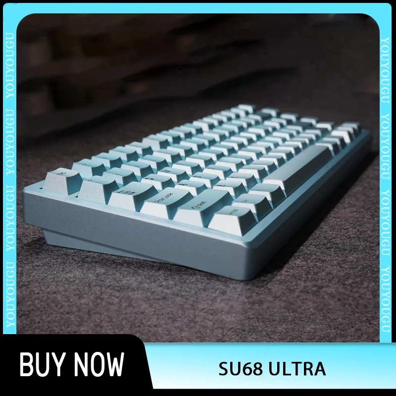 新しい Everglide Su68Ultra 磁気スイッチ Mechanica キーボード RGB