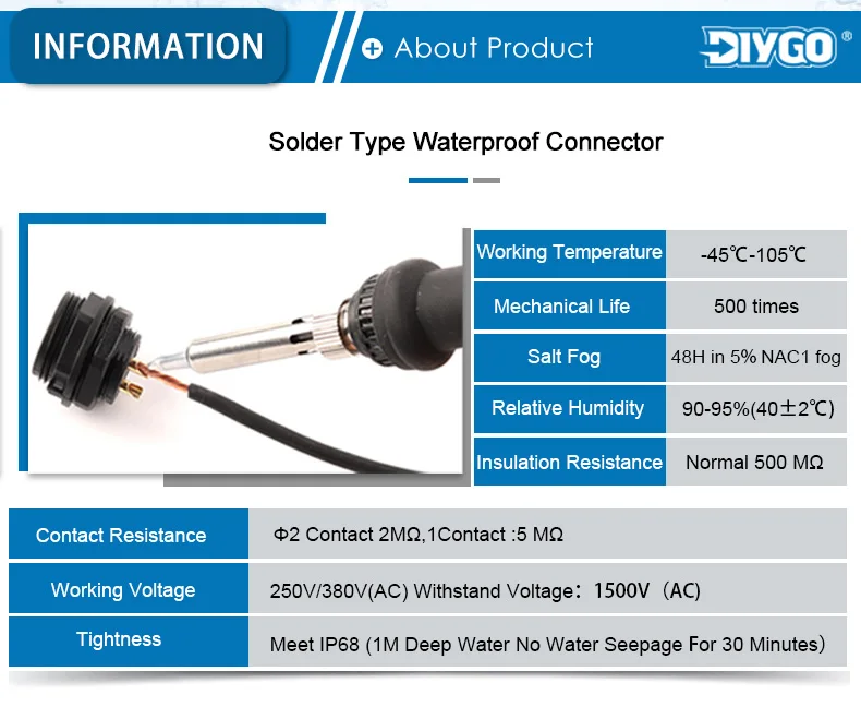 SP20 IP68 Wasserdichter Steckverbinder Ellenbogen Quadrat 4 Löcher Panel Männlich Weiblich Steckdose Schweißen Draht Kabel Luftfahrt Stecker DIY GO – Detail 2