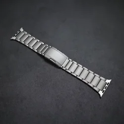 Luxury Titanium Men's Band for Smartwatch - Premium Business Bracelet (Titanium)