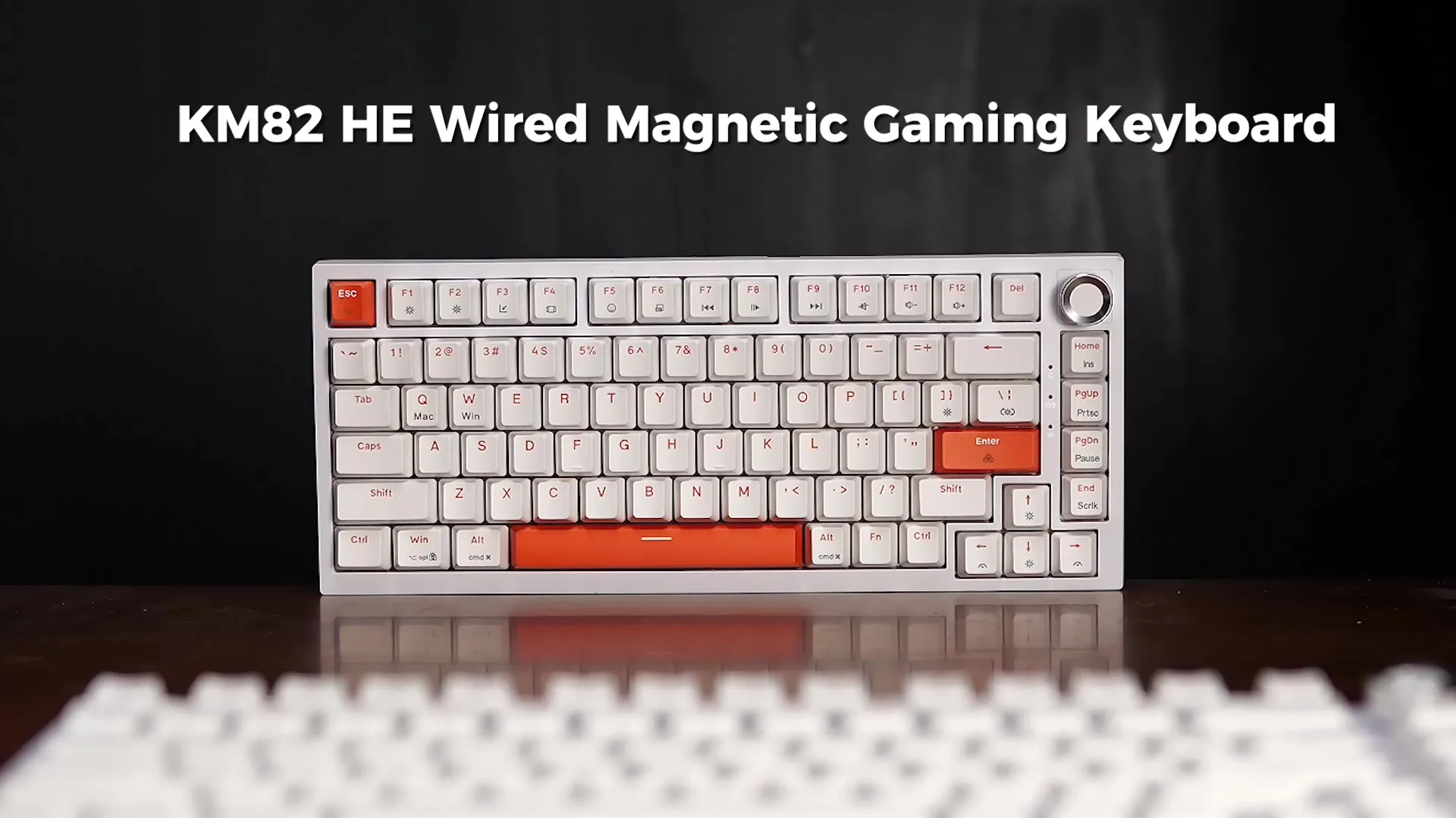 KYSONA KM82HE Magnetic Switch Keyboard 75% Gaming Keyboards Rapid