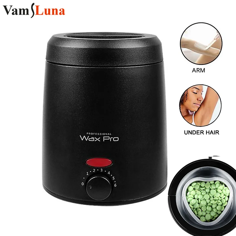 Wax Heater Pot Machine Beauty Hair Removal Constant Temperature Hot Wax Depilatory Quick Fast Heating Home Bikini Face Underarm