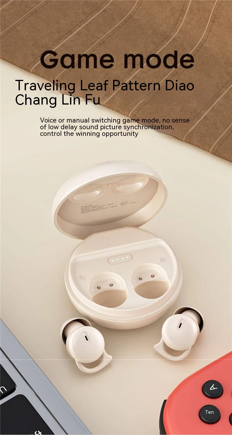 1MAS Y26S Sleep Wireless Earbuds Bluetooth In Ear Waterproof Headphones TWS Mini Invisible Earphones HIFI Stereo Sports_voghion.com