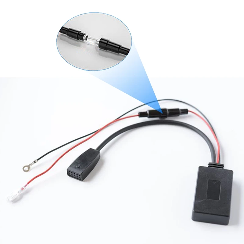 

Car Wireless Bluetooth Module Music Adapter Rca Aux Audio Cable For -BMW E46 3 Series 2002-2006