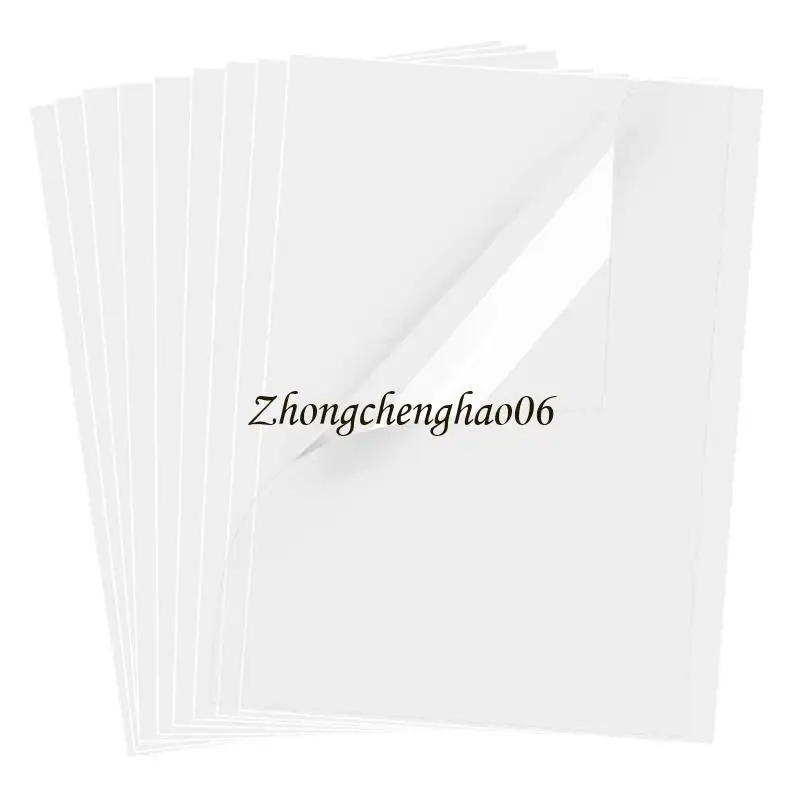 100매 A 4 인쇄용 스티커 용지 복사 용지는 잉크젯 프린터 601F용 빠르게 건조됩니다.