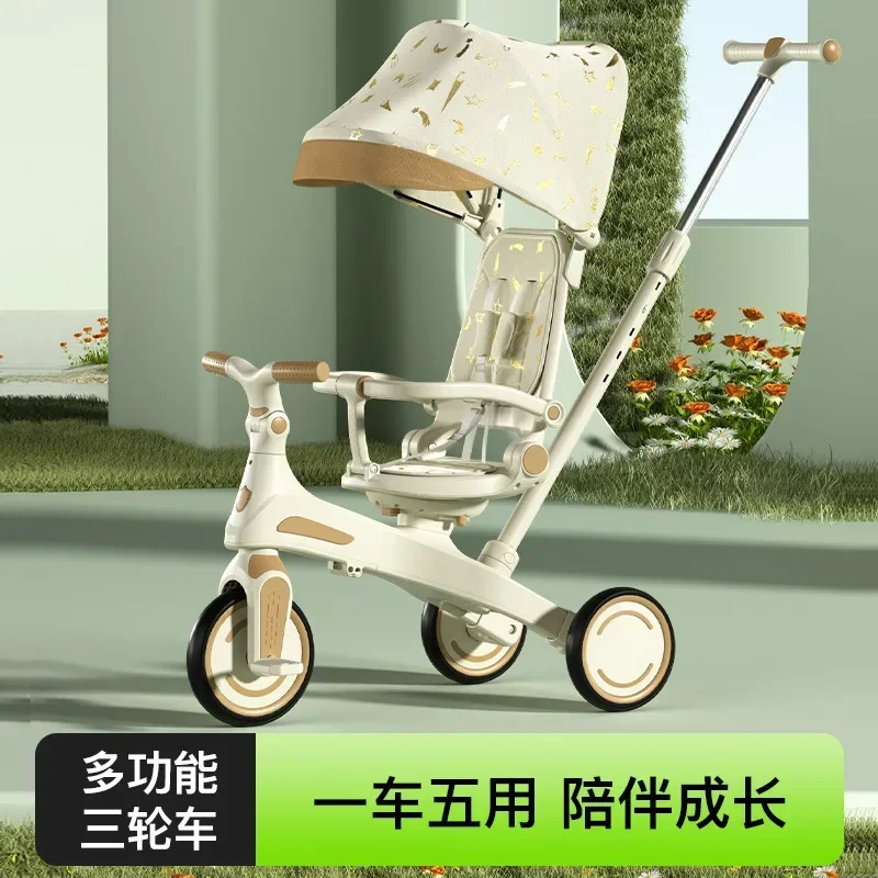 Children's Tricycle Balance Bikes For Children Kids Ride On Toy For Kids Trolley