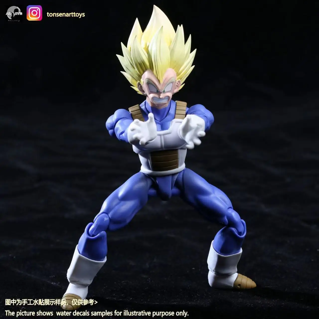 Dragon Ball Pre-Sale Tonsenarttoys Primitive Prince Berserker Blue Silent  Avenger Vegeta Head Anime Figure Toy Model Collection - AliExpress