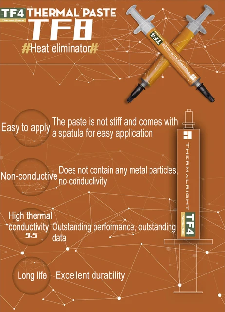 Pâte Thermique TF9 - 2,9g - Thermalright TF9 
