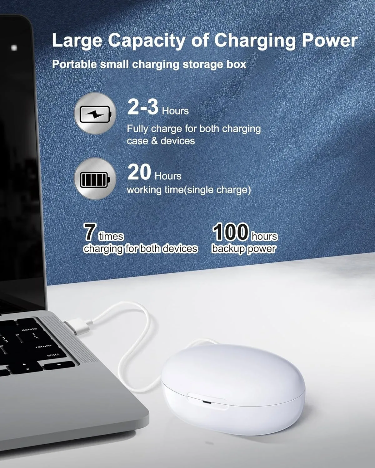 OTC Rechargeable Hearing Aid, Long Battery Life, Intelligent Noise Reduction, Excellent Comfort, Almost Invisible Hearing Aid 4